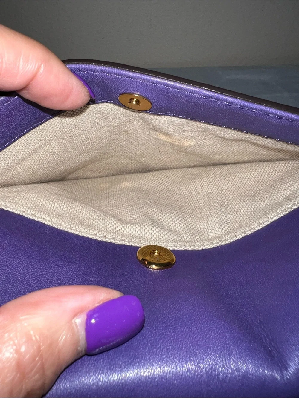 AUTH MCM CROSSBODY PURPLE
